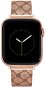 Nine West Řemínek Mesh růžovo-zlatý se vzorem, pro Apple Watch - Watch Strap