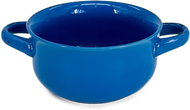 Clay Soup bowl with handles Bake, diameter 15,5 cm, blue - Small Bowl