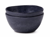 Clay Storm 2 ks keramických hlubokých misek 18 × 9,5 cm, temně modré - Bowl Set
