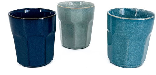 Clay Pohár Everest 280 ml, sada 3 ks, tyrkysový - Set of Cups - Main image
