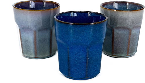 Clay Pohár Everest 280 ml, sada 3 ks, modrý - Set of Cups - Main image