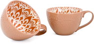 Clay Set 2 ks - Hrnek Story 350 ml, starorůžová/ornamenty - Set of Cups