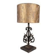 Clayre & Eef Stolní lampa ve vintage stylu 5LMC0039 - Stolní lampa