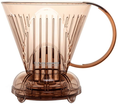 Clever Dripper L transparent braun + Filter - Dripper - Hauptbild