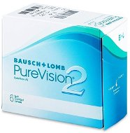 PureVision 2 HD (6 lenses) dioptre: +6.00, curvature: 8.60 - Contact Lenses