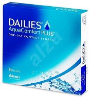 Dailies AquaComfort Plus (90 šošoviek) dioptrie: -9,50, zakrivenie: 8,70 - Kontaktné šošovky
