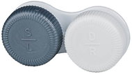 Antibacterial case White/Gray - Contact Lens Case
