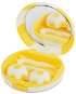 Cassettes Soccer Ball - Yellow: housing, tweezers and mirror - Lens Case