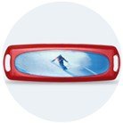 Puzdro na jednodňové šošovky Snowboard - Puzdro na kontaktné šošovky