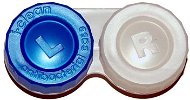 Puzdro na kontaktné šošovky Optipak antibakteriálne puzdro – svetlomodré - Pouzdro na kontaktní čočky