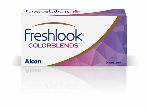 FreshLook ColorBlends Pure Hazel (2 lenses) Diopter: 0.00, Curvature: 8.5 - Contact Lenses - Main image