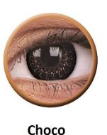 ColourVUE - Eyelush (2 lenses) colour: Choco - Contact Lenses