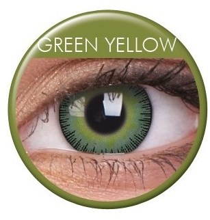 ColourVUE Basic Green Coloured Contact Lenses