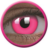ColourVue Crazy UV svítící - Glow Pink, roční, nedioptrické, 2 čočky - Kontaktní čočky