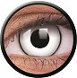 Contact Lenses Crazy Lenses - White Zombie, One-Day, Non-Dioptric, 2 Lenses - Kontaktní čočky