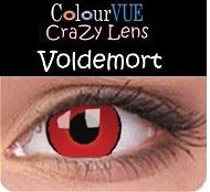 ColourVUE dioptrické Crazy Lens (2 šošovky), farba: Voldemort, dioptrie: -3.00 - Kontaktné šošovky