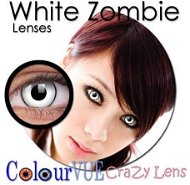ColourVUE dioptrické Crazy Lens (2 šošovky), farba: White Zombie - Kontaktné šošovky