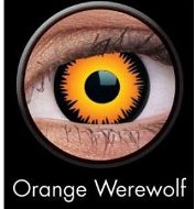 ColourVUE diopter Crazy Lens (2 lenses), colour: Orange Werewolf - Contact Lenses