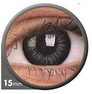ColourVUE dioptria Big Eyes (2 lencse), színe: szürke Legyen este - Kontaktlencse