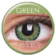 ColourVUE dioptric 3 Tones (2 lenses), colour: Green, diopter: -4.00 - Contact Lenses