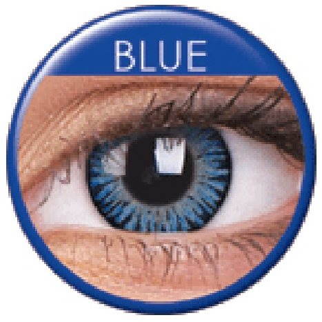 ColourVUE Dioptric 3 Tones (2 Lenses), Colour: Blue, Dioptre: -4.75 - Contact Lenses - Main image