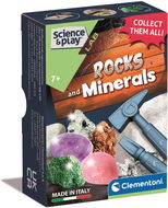 CLEMENTONI Science&Play Geologická minisada: Skály a minerály - Experimentální sada