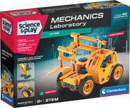 CLEMENTONI Science&Play Mechanická laboratoř Vysokozdvižný vozík - Stavebnice