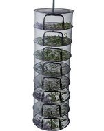 Clever Grow Max Drying net black with zipper 8 tiers - Drying Net