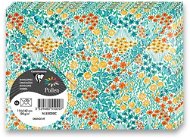CLAIREFONTAINE 114 x 162mm with Floral Motif in Green Tone 120g - Pack of 20 pcs - Envelope