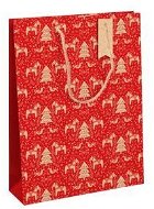 Clairefontaine Dalecarlie Rouge Geschenktüte - Größe L - 6 Stück Packung - Geschenktasche
