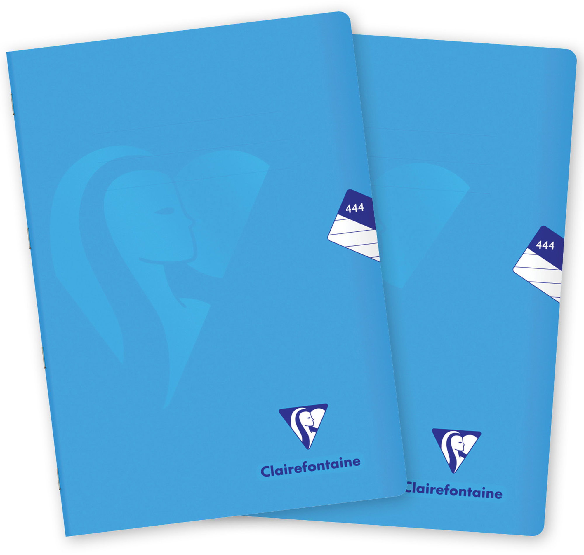 Clairefontaine Mimesys PP, A4 "444" vonalas, 40 lap, kék - 2 db