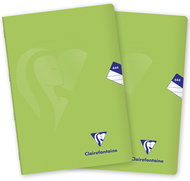 CLAIREFONTAINE Mimesys PP, A4"444" lined, 40 sheets, green - set of 2 - Exercise Book