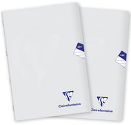 CLAIREFONTAINE Mimesys PP, A4"444" lined, 40 sheets, transparent - set of 2 - Exercise Book