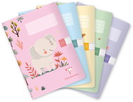 CLAIREFONTAINE KIDS A5"512" lined, 10 sheets - set of 5 - Exercise Book