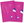 PP, A5"544" lined, 40 sheets, pink - set of 2