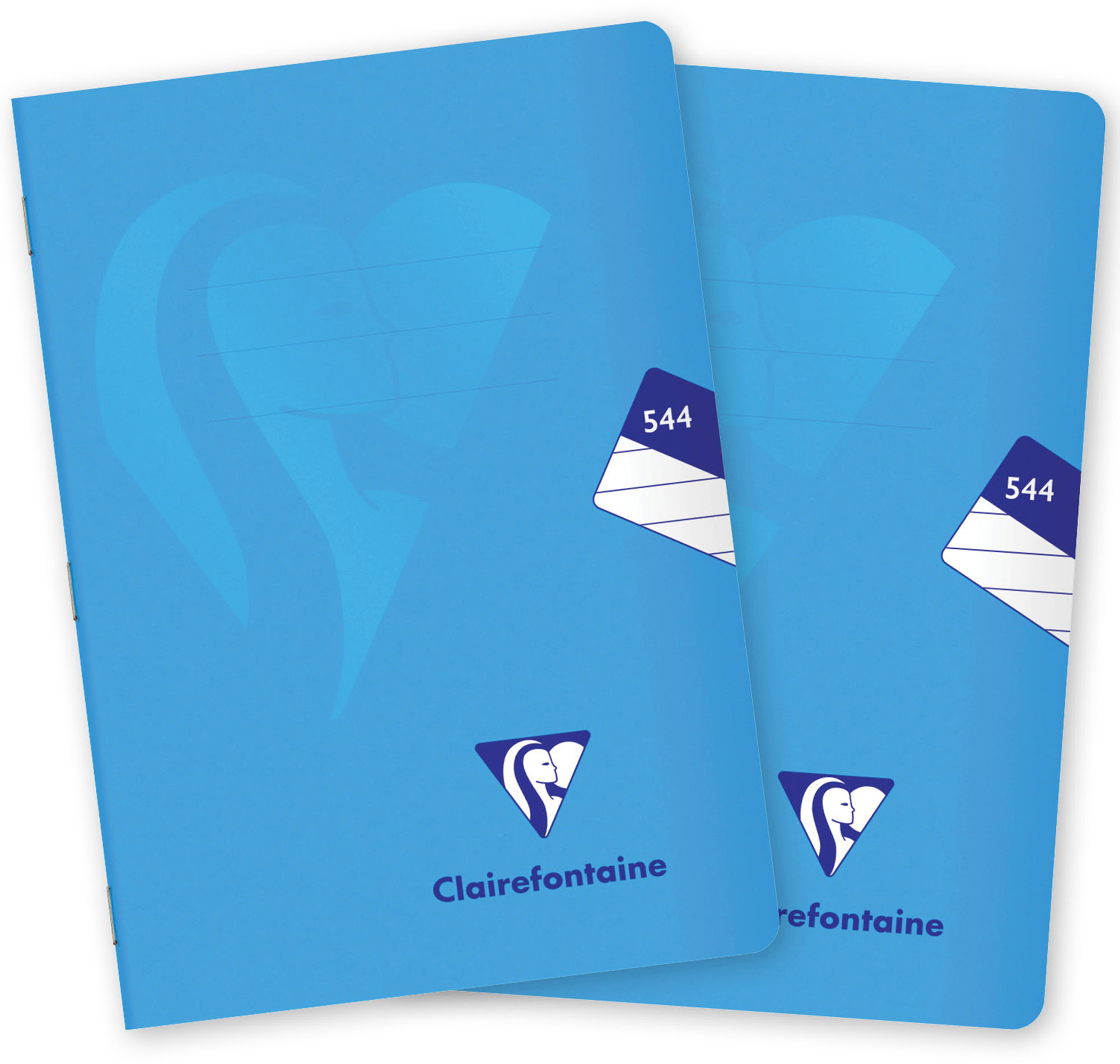Clairefontaine Mimesys PP, A5 "544" vonalas, 40 lap, kék - 2 db