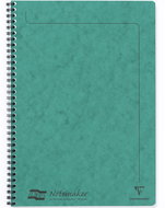 CLAIREFONTAINE Europa A4, linkovaný, 60 listů, zelený - Poznámkový blok