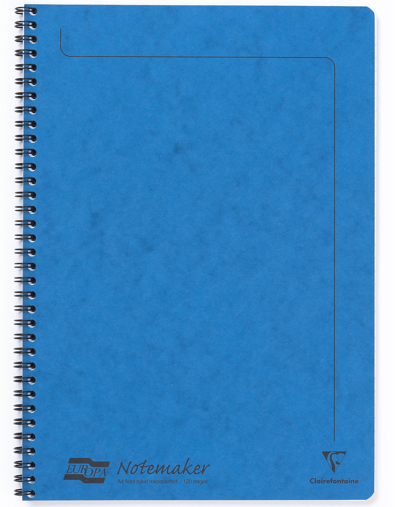 Clairefontaine Europa A4, vonalas, 60 lap, kék