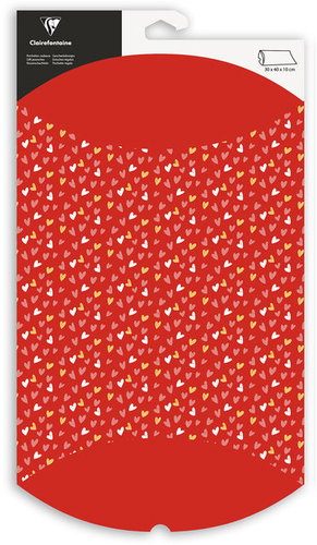 CLAIREFONTAINE dárkové pouzdro Srdce, 30 × 40 cm - Small Gift Box - Main image