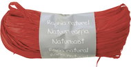 Clairefontaine Rafia (darabok), természetes, piros, 50 g - Díszszalag