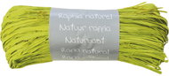 Clairefontaine Rafia (darabok), természetes, lime, 50 g - Díszszalag