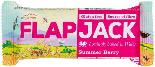 Wholebake Flapjack gluten-free oat 80 g raspberry-strawberry - Flapjack - Main image