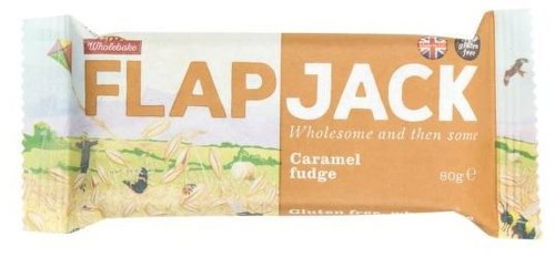 Wholebake Flapjack gluten-free oat 80 g caramel gluten-free - Flapjack - Main image