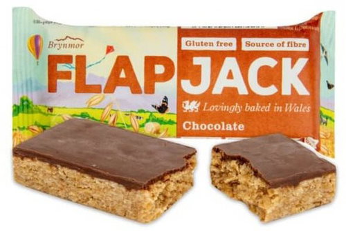 Wholebake Flapjack gluten-free oat 80 g with chocolate flavour topping - Flapjack - Main image