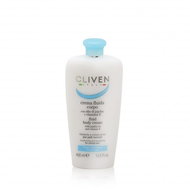 Cliven Tekutý tělový krém pro normální pokožku s jojobovým olejem a vitamínem E, 400 ml - Body Cream