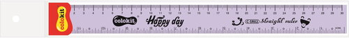 COLOKIT C-SR02 30 cm purple - Ruler - Main image