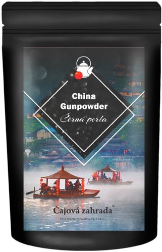 Tea Garden China Black Gunpowder Tea - Black Pearl - black tea, 500g - Tea - Main image