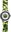Green with camouflage pattern