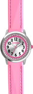 CLOCKODILE Children's watch with rhinestones, girl, light pink - Children's Watch