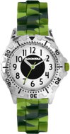 CLOCKODILE Children's Watch Sport 4.0, Sports, Luminous, Boys', Silver - Green - Camouflage - Children's Watch
